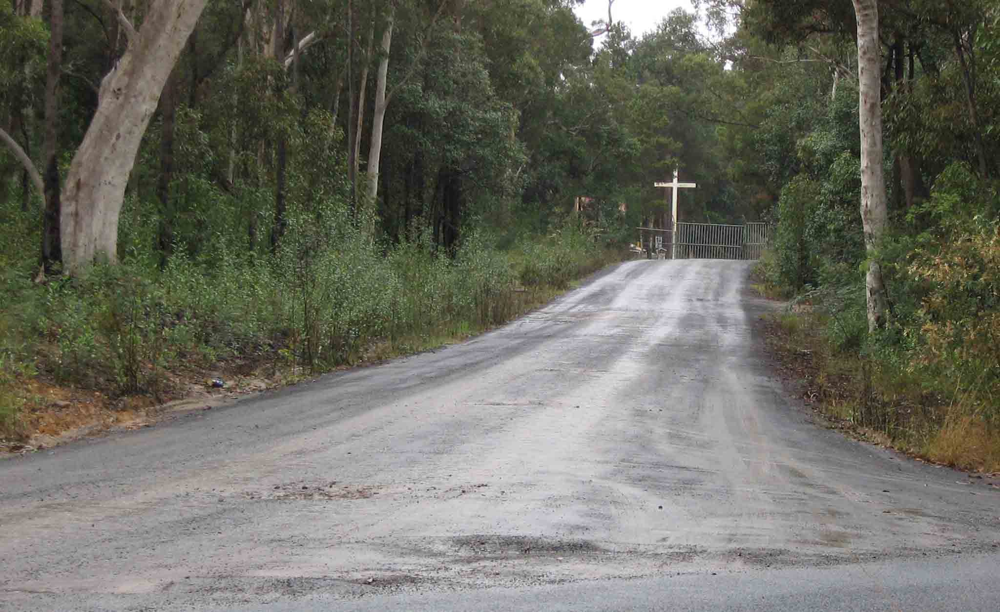 Entrance to Cambewarra compound